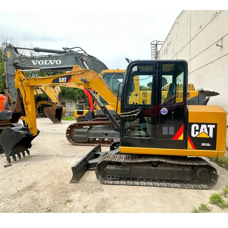 CAT 305.5E2 5.5Ton Used excavator 2023 99% New Japan Mini New Arrival EPA CE Good Condition Hot Sale Boutique Low Working hours