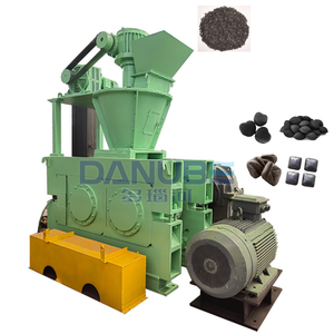 Machine manuelle de fabrication de briquettes de charbon de bois à partir de sciure de bois, type rotatif, pour briquettes de biomasse, formes variées et stable - Product Image 1