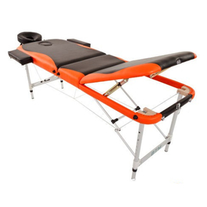 Gran oferta, Camillas De Masajes De 3 secciones, mesa De masaje portátil De aluminio plegable para salón De belleza, Spa, cama De masaje para Hotel - Product Image 5