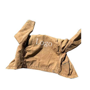 Logo personnalisé vêtements hommes veste coupe-vent automne à manches longues veste décontractée manteau veste - Product Image 3