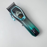 Juego de recortadora de peluquero eléctrica recargable profesional, Motor de levitación magnética de plástico para corte de pelo a granel para hombre