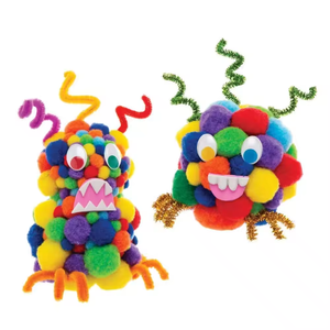 1000 pièces 20mm pompons assortis artisanat pompons boules pompons colorés pour <span class=keywords><strong>bricolage</strong></span> artisanat créatif décorations, projet d'artisanat pour enfants - Product Image 4