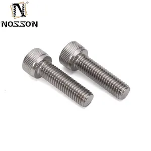 Acero inoxidable A2 A4 304 316 Din 912 Allen Bolt M2 M2.5 M3 M4 M5 M6 M7 M8 M10 Tornillo de cabeza hueca hexagonal Tornillos hexagonales internos