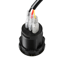 Vente en gros d'horloges de tableau de bord 12V 24V pour voiture, horloge numérique LED pour voiture