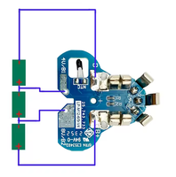 Boîtier de protection pour batterie lithium 3*18650 6*18650 M12 avec circuit de protection pour batteries Li-ion 12V MIL MWK (Boîtiers PCB)