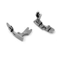 P351 Pied presseur à ourlet pour machine à coudre, pour ourlets droits ou arrondis, compatible avec tous les types de machines à coudre à plat