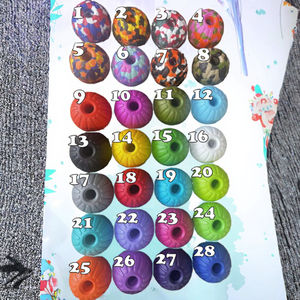 Fabbrica all'ingrosso Huiyerbo durevole EVA stile classico sostenibile cavo palla per animali domestici aggressivo per la pulizia dei denti giocattolo da masticare - Product Image 3