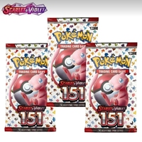 Lot de boosters Pokémon TCG 151 original, ensemble de cartes scellées en anglais, stock en gros pour revendeurs internationaux