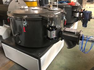 เครื่องผสมแบบกรวยสองสกรูความเร็วสูงทำจากสแตนเลส สำหรับผสมวัสดุร้อนและเย็น PVC ใช้กับสายการผลิตแผ่นโฟม PVC - Product Image 2