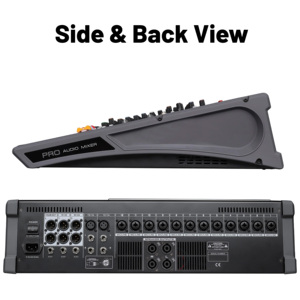 Console de mixage amplifiée professionnelle TFB 12/16/24 <span class=keywords><strong>canaux</strong></span> 1000W*2 avec amplificateur intégré haute puissance et double DSP pour scène - Product Image 6