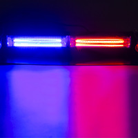 Nueva luz LED COB DE EMERGENCIA estroboscópica Flash 12V 24V luces de advertencia de parabrisas de coche de alta intensidad lámpara de señal intermitente de tablero de vehículo