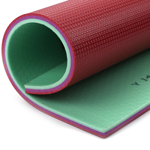 Tapis <span class=keywords><strong>de</strong></span> sol sportif pour terrain <span class=keywords><strong>de</strong></span> <span class=keywords><strong>tennis</strong></span> <span class=keywords><strong>de</strong></span> <span class=keywords><strong>table</strong></span> en PVC Enlio, texture tissée, écologique, haute densité, ignifuge - Product Image 1
