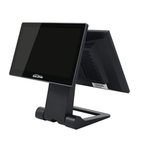 Tablette à double écran Systèmes de point de vente avec tiroir Cloud-Vente en gros de Machines Epos carrées