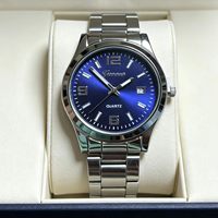 Montre Minimaliste à Quartz pour Femme, Bracelet en Alliage, Calendrier, Écologique, Aiguille 10mm, 35.5mm, Commerce Extérieur Transfrontalier Genève