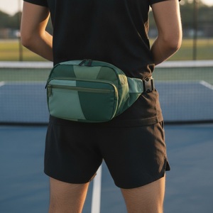 Riñonera de tenis Pickleball con logotipo personalizado, hecha con trozos de tela surtidos, venta al por mayor - Product Image 3