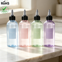 Prix d'usine – Bouteille en PET/PE de 30 ml, 50 ml, 60 ml avec embout pointu pour colle gel, liquides essentiels, huiles et jus – Emballage plastique