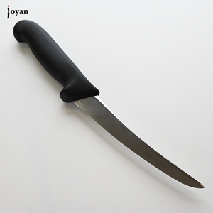 6 Inch Curved Boning Knife Stainless Steel Non Slip PP Handle Butcher Knife Meat Deboning Skinning Butcher Shop Slaughterhouse