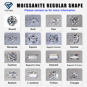Moissanite VVS chiaro allentato all'ingrosso rotondo taglio brillante placcato pieno multicolore Gra certificato 2mm 10mm <span class=keywords><strong>pietra</strong></span> <span class=keywords><strong>di</strong></span> Mossanite - Product Image 3