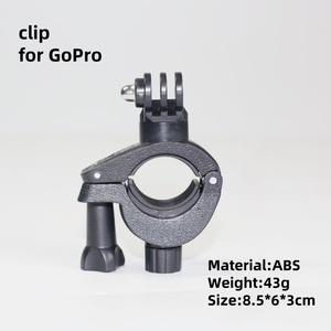 Chất lượng cao o-hình dạng Xe máy điện Kẹp khung xe đạp khung Clip với bộ chuyển đổi cho <span class=keywords><strong>Gopro</strong></span> anh hùng/insta360 - Product Image 3