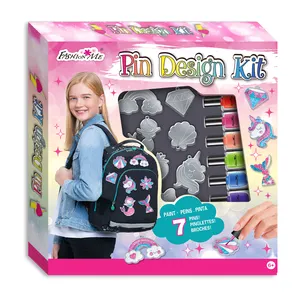 2024 Neues DIY Spielzeug Pin Set Kit pädagogisches Kunst handwerk Kit für Kinder und Mädchen
