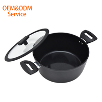 Ensemble de 5 casseroles et poêles de cuisine, antiadhésif, en aluminium, haute qualité