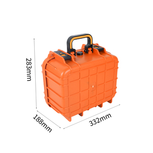 Boîte à outils robuste en plastique IP67 avec mousse personnalisable, étui étanche OEM pour niveaux de construction - Product Image 2