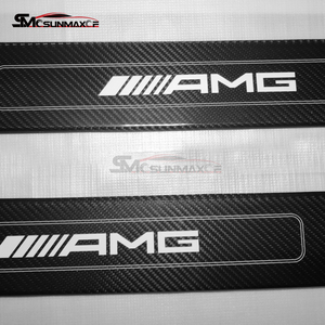 SUNMAX per Mercedes Benz AMG GT GTR GTS GTC C190 R190 2015-2023, Protezione Battitacco Interno in Vera Fibra di Carbonio - Product Image 5