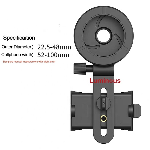 Universal Digital Eyepiece Adaptor for Slit Lamp Telescope Cellphone Adaptor Mobile Phone Adapter for Portable Slit Lamp Photo