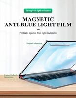 Filter Layar Magnetik Anti-Cahaya Biru 0.27mm Pelindung Layar Laptop