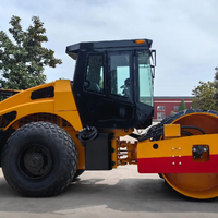 Rouleau vibratoire à tambour unique de 14 tonnes LSS214 / LSD214H pour la construction routière