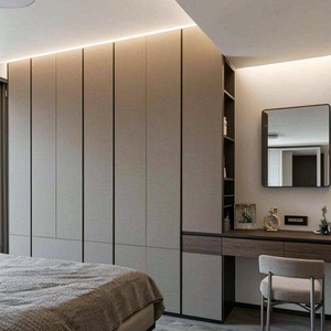 Armarios Modernos al por Mayor - Armario de Dormitorio con Puertas Corredizas y Cajones, Armario de Almacenamiento de Madera, Armario de 2 Puertas - Product Image 2