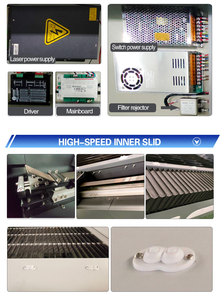 Ruida độ chính xác cao 150W/300W/600W Máy khắc laser phi kim loại/Kim loại laser trộn cắt gỗ Acrylic thép carbon - Product Image 6