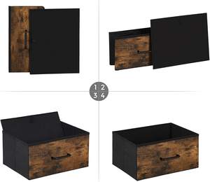 Moderne braune MDF Holzkiste Kommode 9 Schubladen Hohe Kleidung Truhe für Zuhause oder Krankenhaus für Wohnzimmer möbel - Product Image 2