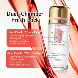 Produits de soin de la peau en marque privée, sérum <span class=keywords><strong>double</strong></span> pour le visage innovant au saumon PDRN NAD, anti-âge, éclaircissant, raffermissant, avec PDLA - Product Image 3