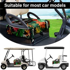 Cojín de asiento de microfibra nuevo personalizado de fábrica, funda de asiento de carrito de Golf, cojín de secado rápido, manta de toalla de asiento de carrito de Golf - Product Image 6