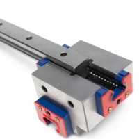 Rail de guidage linéaire à rouleaux croisés en acier SER avec curseur pour pièces CNC