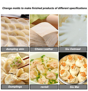 High Efficient Electric Motor <b>Dumpling</b> Gyoza & Wonton Skin Wrappers Making <b>Machine</b> 60pcs/Min 300W Easy to Operate for Home Use - Product Image 6