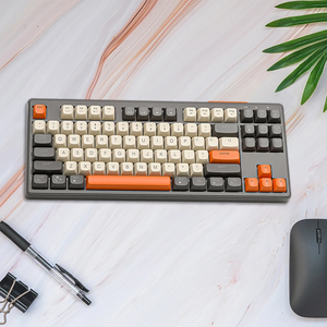 M87 <b>Wireless</b> Mechanical Keyboard 2.4G Dual Mode Hot-Swappable 87 Keys RGB Backlit Gaming for Laptop Portable Gaming Keyboard - Product Image 3