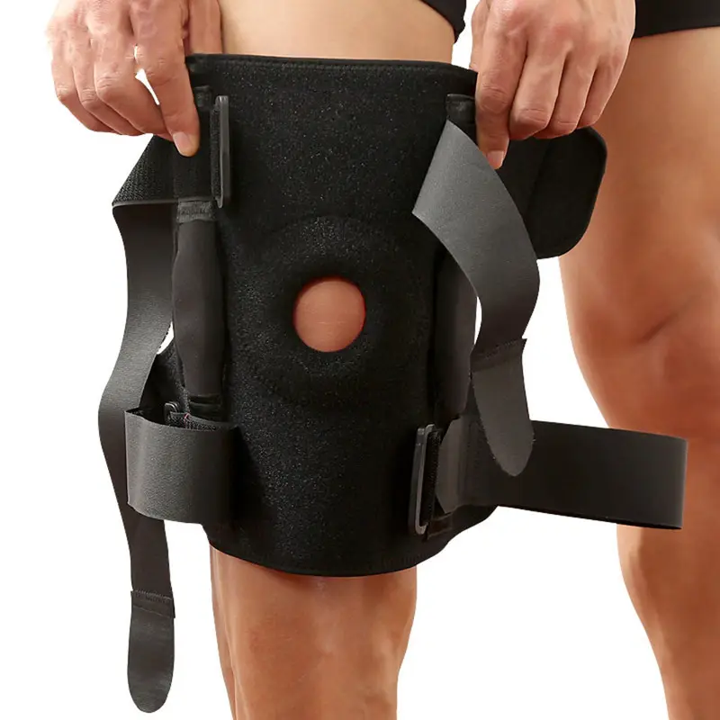 Soutien articulaire pour genoux en néoprène, imperméable, orthopédique, à utiliser en qualité professionnelle,