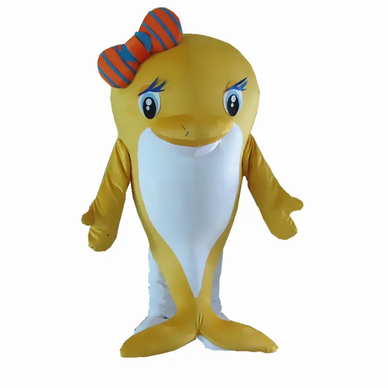 Disfraces de Mascota de delfín de alta calidad/disfraz de Mascota de pez