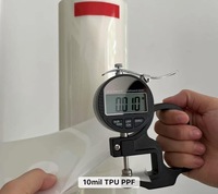 Film de protection de peinture TPU hydrophobe Speedmod personnalisé 10 mil, film PPF ultra-épais auto-réparateur transparent pour carrosserie de voiture