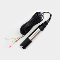 Sensor Ion Amonium (NH4) Online REMOND pH 4-10 4-20mA RS485 IP68 Baja Tahan Karat Rentang 0.1-18000ppm 0-50C