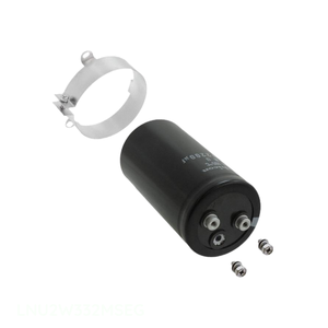Authorized Distributor LNU2W332MSEG 3300 uF CAP ALUM 3300UF 20% 450V SCREW Chassis Mount Capacitor - Product Image 1