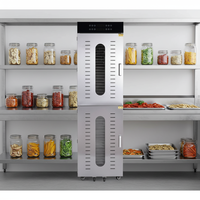 Intelligente Timer RVS 48-laags Droogrek - Commerciële Groente- & Fruitdroogmachine Hoge Efficiëntie
