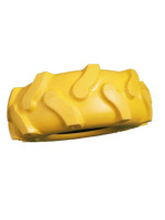Équipement de petites machines agricoles de qualité supérieure Micro-Tiller pneu 4.10/3.50-4 mousse PU pour pneu à usage agricole