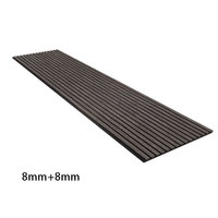 Panneau acoustique mural OEM ODM de 8 mm, couleur, taille et forme personnalisées, panneau de traitement acoustique pour studio d'enregistrement professionnel