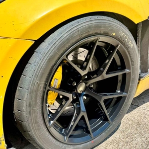 Rines Forjados Ligeros YHS-207 con Acabado Negro Diamante Cóncavo Profundo 18/19/20 5x120 <span class=keywords><strong>5x112</strong></span> para FI-R EVO BMW M3 M4 M2 Audi RS - Product Image 2