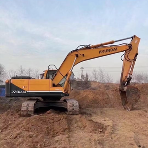 Pelle hydraulique sur chenilles Hyundai 220LC-9S d'occasion Modèle 2022 Moteur diesel de 22 tonnes avec moteur de pompe à boîte de vitesses et composants principaux - Product Image 1