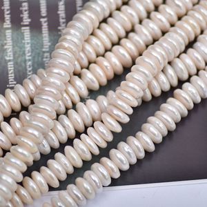 Perlas Naturales <span class=keywords><strong>de</strong></span> Agua Dulce, Redondas y Planas, Forma <span class=keywords><strong>de</strong></span> Moneda <span class=keywords><strong>de</strong></span> Plata, Blancas, <span class=keywords><strong>de</strong></span> 12-13mm, Impecables, <span class=keywords><strong>Precio</strong></span> al por Mayor - Product Image 5