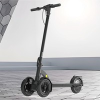 Trottinette électrique adulte à 3 roues, pneus à vide, pliable, portable, pour trajets urbains, cadre en aluminium, système de freinage double, YIMI